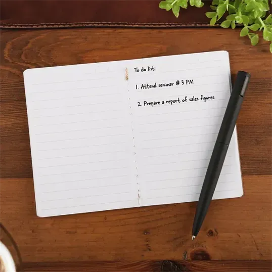 EcoScribe™ Pocket Notebook, Recycled Leather — view 8