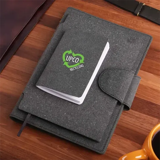 EcoScribe™ Pocket Notebook, Recycled Leather — view 9