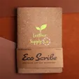 EcoScribe™ Pocket Notebook, Recycled Leather — view 5