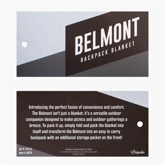 OrigAudio Belmont Backpack Blanket™ — view 8