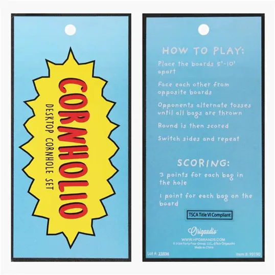 Cornholio Desktop Cornhole™ Game Set — view 6
