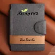 EcoScribe™ Recycled Leather Notebook — view 3