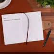 EcoScribe™ Recycled Leather Notebook — view 4