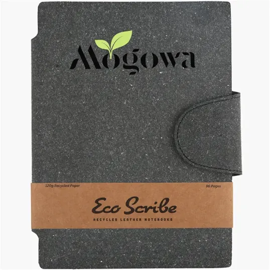 EcoScribe™ Recycled Leather Notebook — view 11
