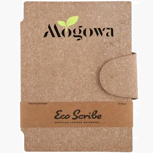 EcoScribe™ Recycled Leather Notebook — view 12