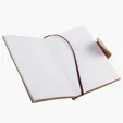EcoScribe™ Recycled Leather Notebook — view 8