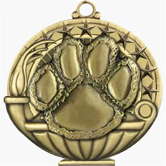 BCG Creations Stock Academic Medals, Antique Gold — view 10