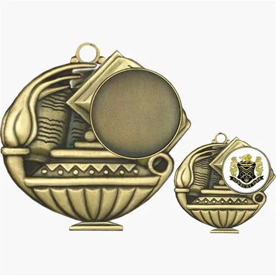 BCG Creations Stock Academic Medals, Antique Gold — view 17