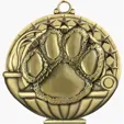 BCG Creations Stock Academic Medals, Antique Gold — view 10