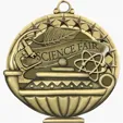 BCG Creations Stock Academic Medals, Antique Gold — view 13