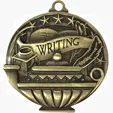 BCG Creations Stock Academic Medals, Antique Gold — view 16