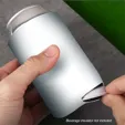 Beer Blizzard Gel-Filled Can Cooler Disc — view 4
