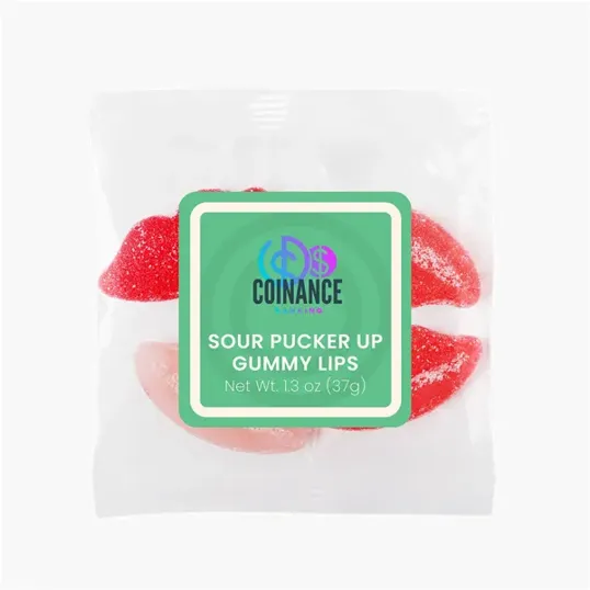 Jelly Belly Sour Pucker Lips Taster Packet — view 2