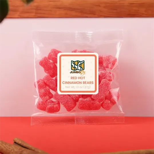 Jelly Belly Unbearably Hot Cinnamon Bears Taster Packet