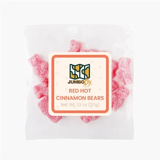 Jelly Belly Unbearably Hot Cinnamon Bears Taster Packet — view 2