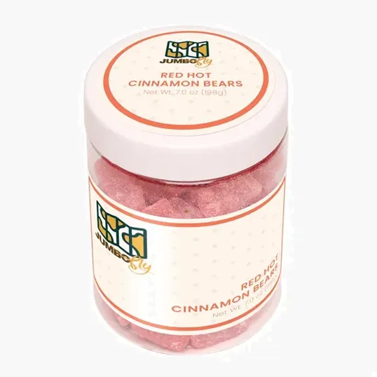 Jelly Belly Unbearably Hot Cinnamon Bears, Large Jar — view 2