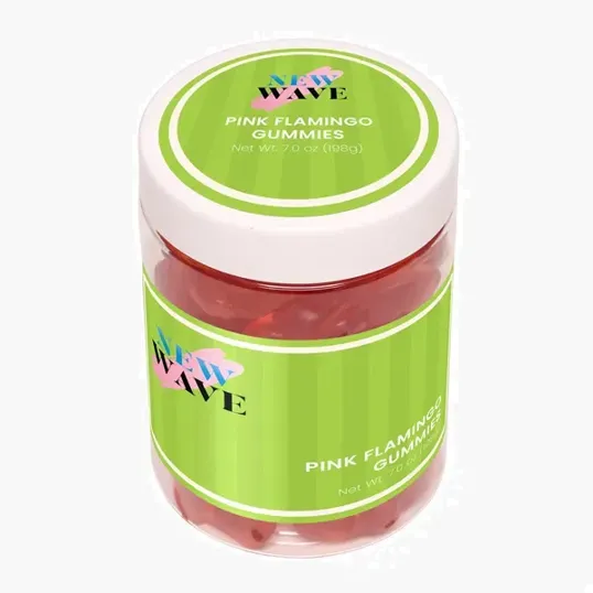 Large Jar Pink Flamingo Gummies — view 2