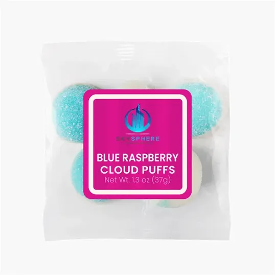 SugarSpot Blue Raspberry Cloud Puffs Taster Packet — view 2