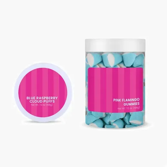SugarSpot Large Jar Blue Raspberry Cloud Puffs — view 4