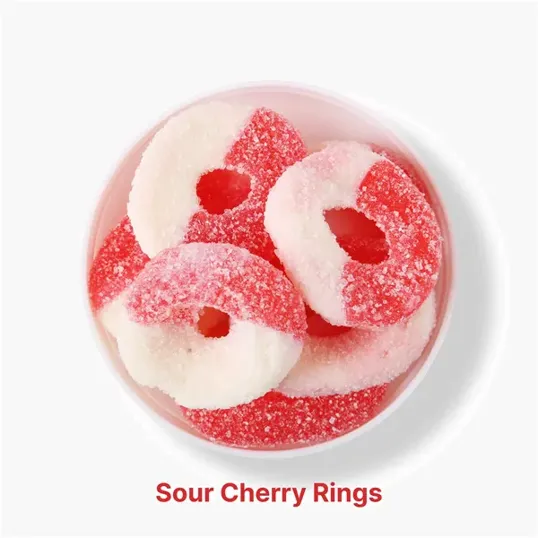 SugarSpot Taster Packet Sour Cherry Rings — view 3
