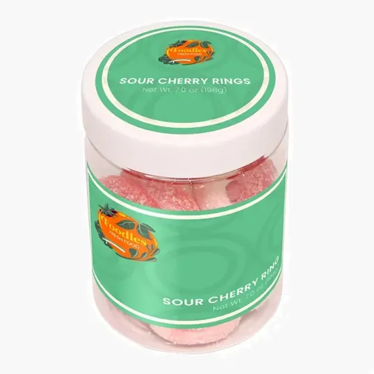 SugarSpot Large Jar Sour Cherry Rings — view 2