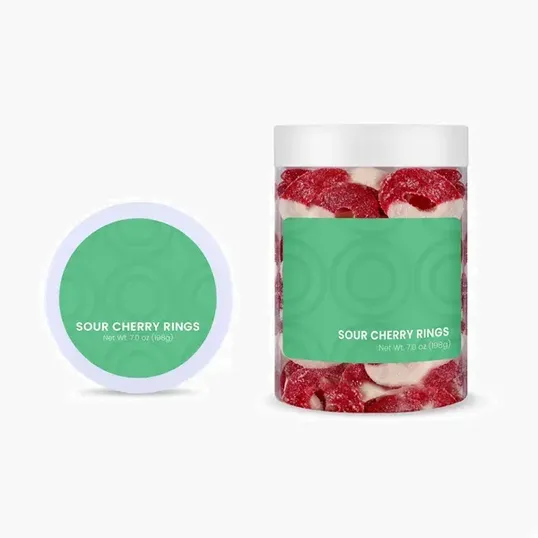 SugarSpot Large Jar Sour Cherry Rings — view 4