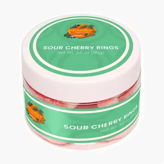 SugarSpot Small Jar Sour Cherry Rings — view 2