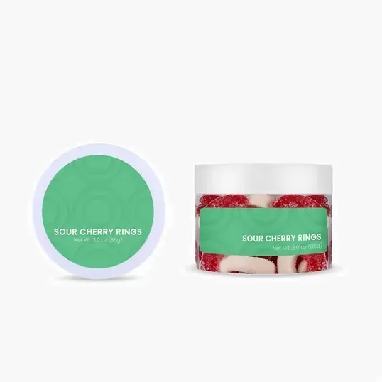 SugarSpot Small Jar Sour Cherry Rings — view 4