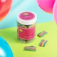 SugarSpot Large Jar Sour Rainbow Belts