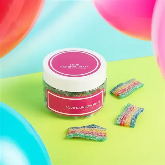 SugarSpot Small Jar Sour Rainbow Belts — view 3