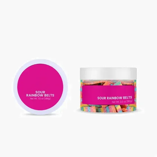 SugarSpot Small Jar Sour Rainbow Belts — view 4
