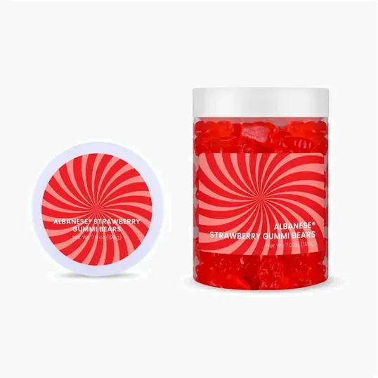 Albanese Strawberry Gummi Bears, Large Jar — view 5