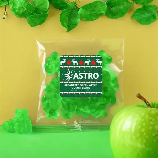 Albanese Green Apple Gummi Bears Taster Packet — view 2
