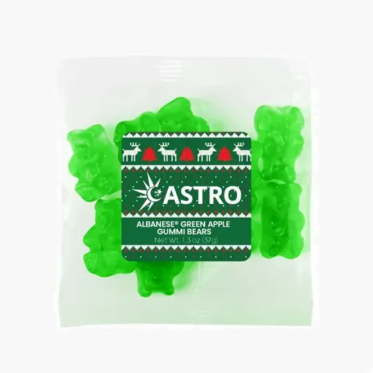 Albanese Green Apple Gummi Bears Taster Packet — view 3