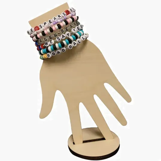 Custom Beaded Friendship Bracelet, Child Size — view 3