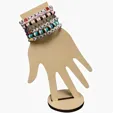 Custom Beaded Friendship Bracelet, Child Size — view 3