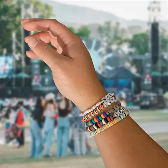 Custom Beaded Friendship Bracelet