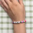 Custom Beaded Friendship Bracelet — view 4
