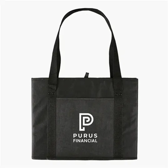 reGen RPET Non-Woven Folding Cargo Tote Carrier Bag — view 3