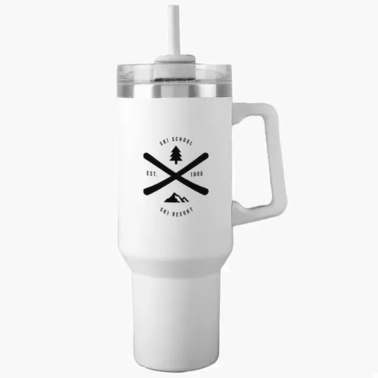 Denwell Frosty 40 oz Stainless Steel Tumbler — view 4