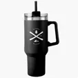 Denwell Frosty 40 oz Stainless Steel Tumbler — view 3