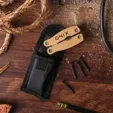 Natural Bamboo Multi-Tool with Pouch — view 3