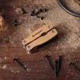 Natural Bamboo Multi-Tool with Pouch — view 6