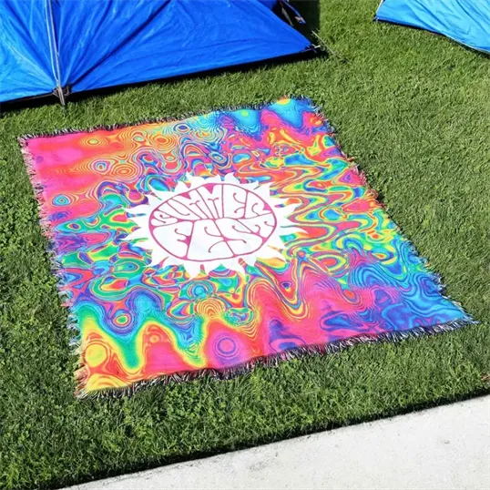 Tapestry Blanket, 50" x 60" Sublimation — view 2