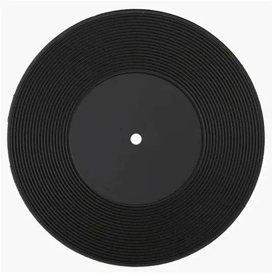Vintage Record Coaster — view 4