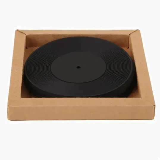 Beacon Promotions 4 Piece Record Coaster Set In Box — view 3