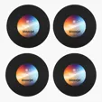 Beacon Promotions 4 Piece Record Coaster Set In Box — view 2