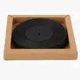 Beacon Promotions 4 Piece Record Coaster Set In Box — view 3