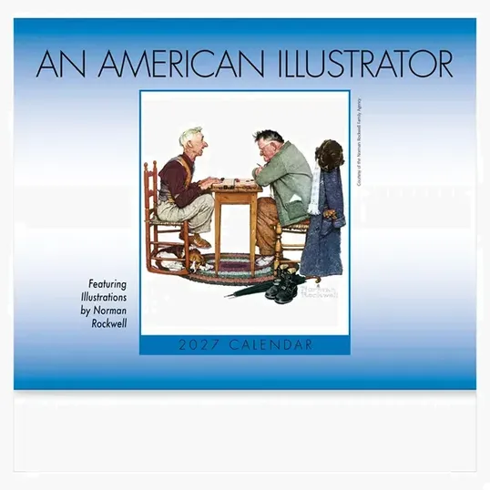 An American Illustrator Wall Calendar: 2027 Stapled — view 5