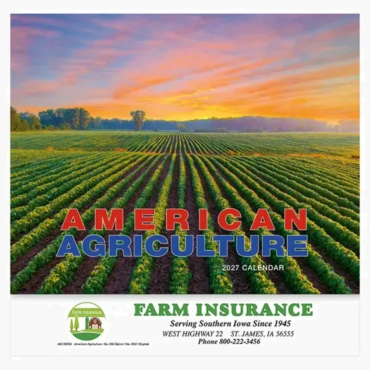 American Agriculture Wall Calendar: 2027 Stapled — view 3